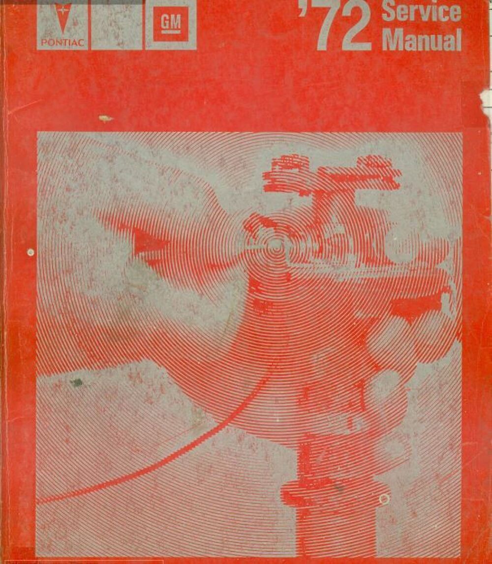Manuel d'atelier Pontiac 1972 Livres et BD