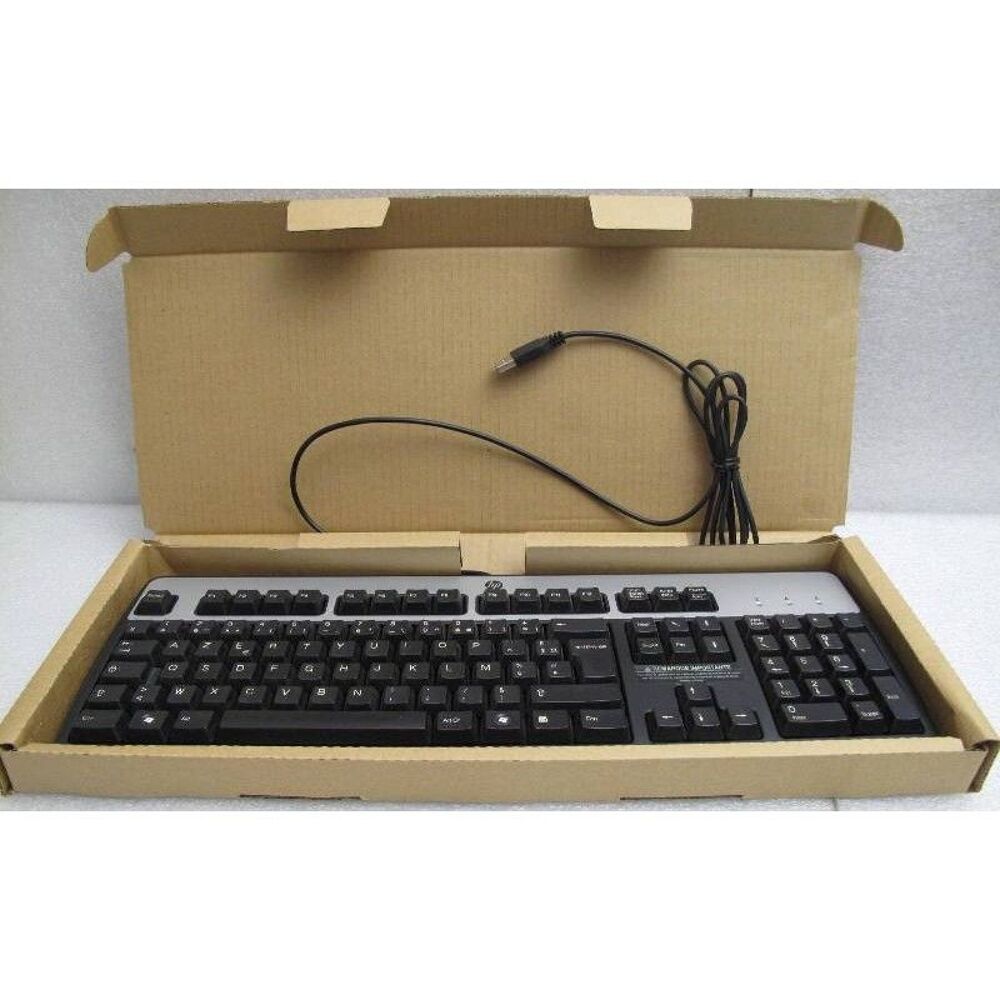 Clavier filaire USB pour PC - HP - KU-0316 Azerty Matériel informatique