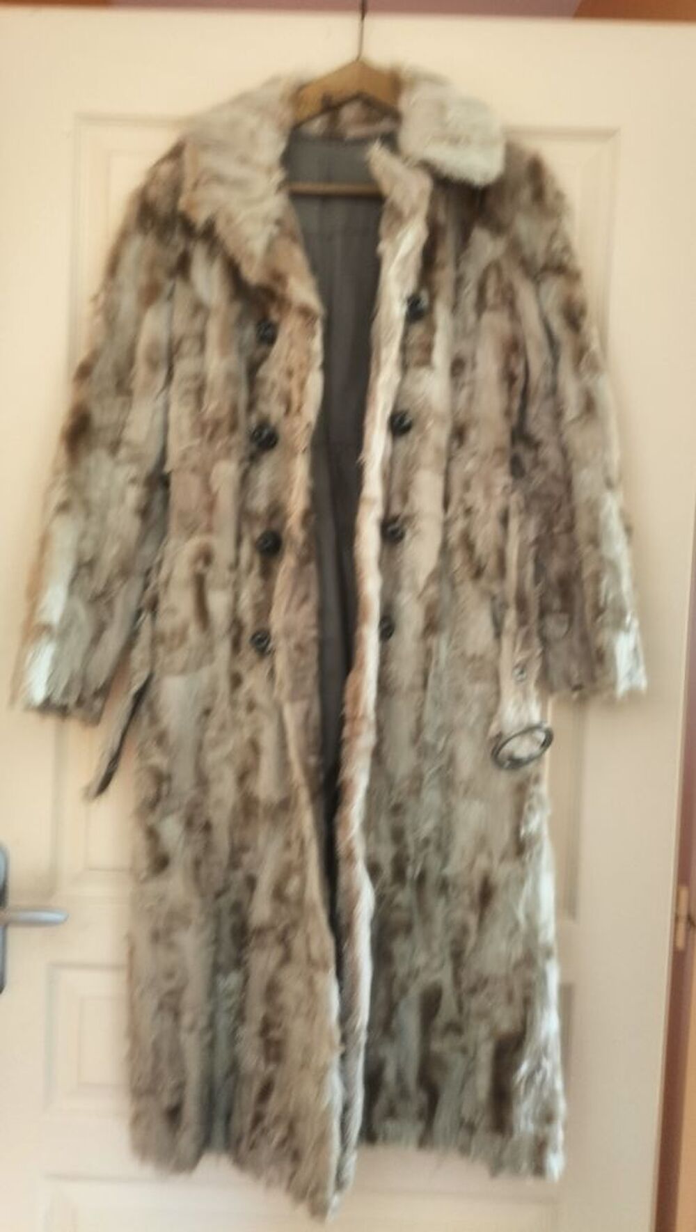manteau fourrure de ragondin Vêtements