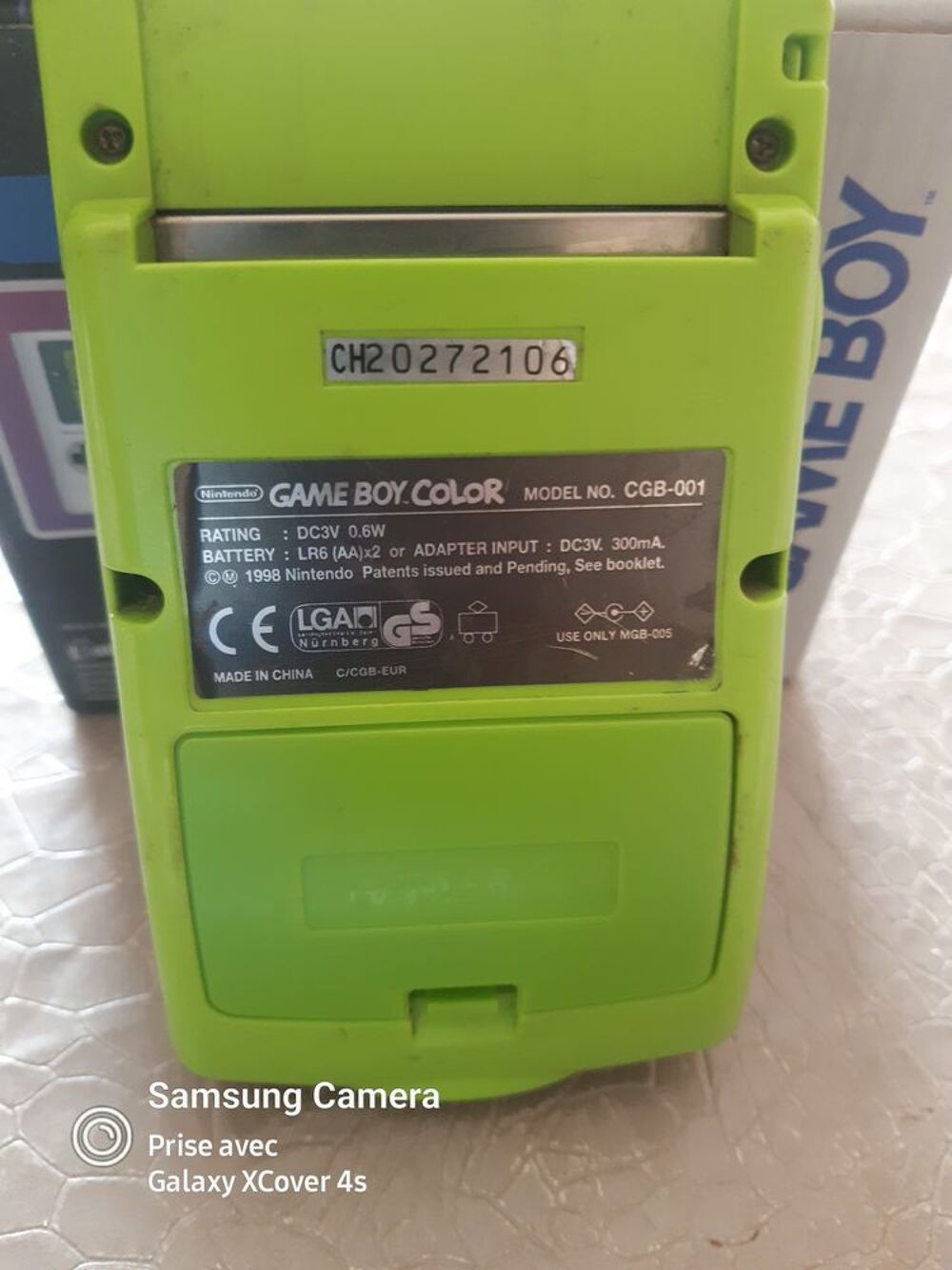 Console nintendo game boy color Consoles et jeux vidéos