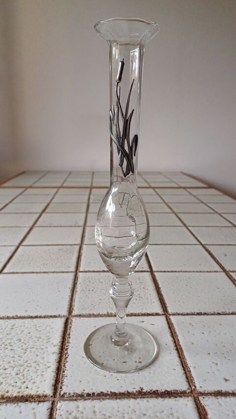 Soliflore en verre transparent et tain 10 Fixin (21)