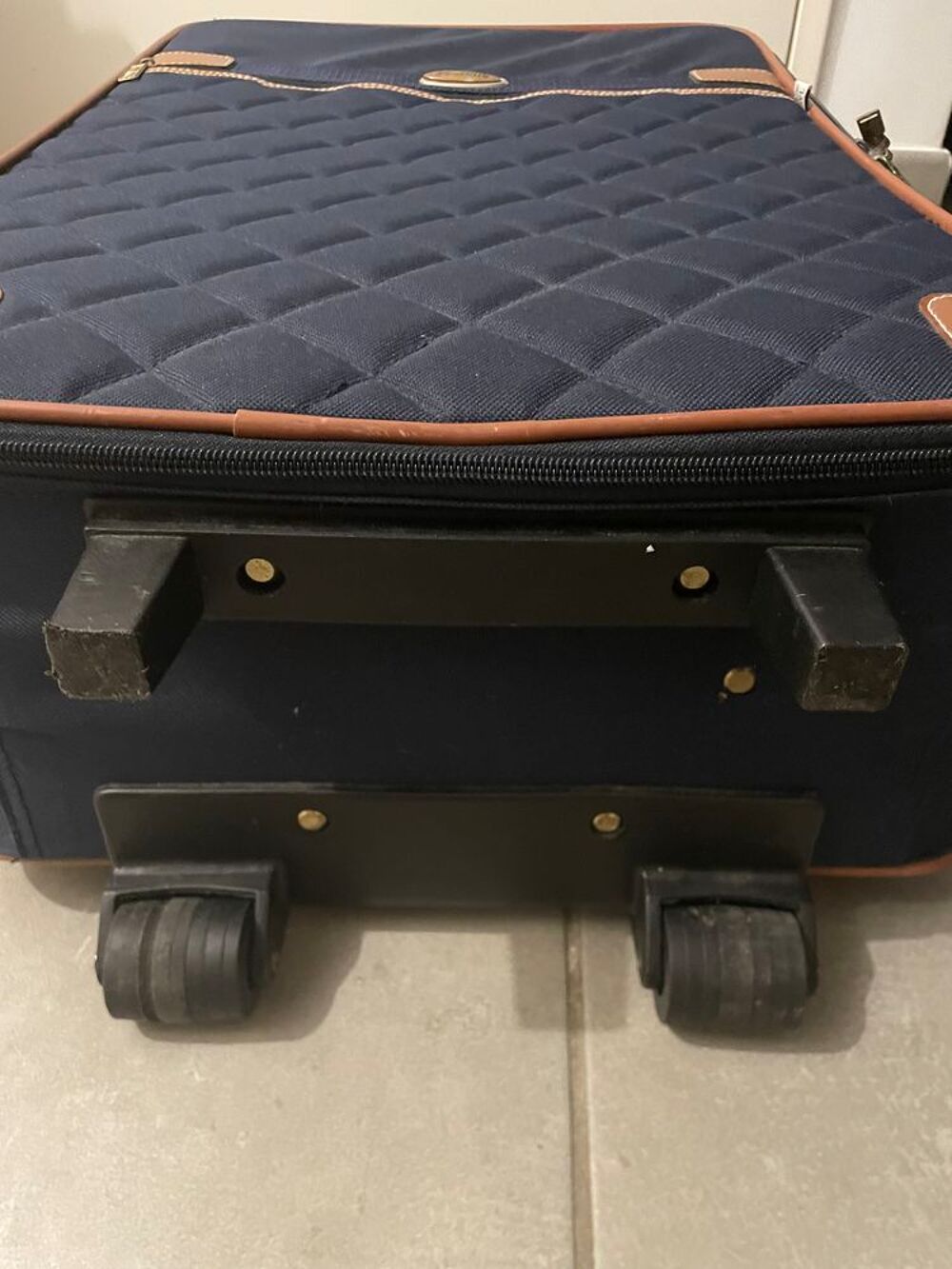 Valise Easyline bleu marine Maroquinerie