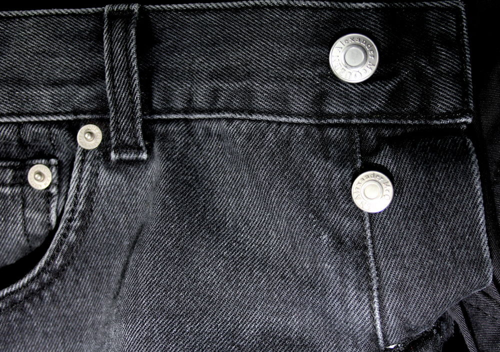 Pantalon denim ALEXANDER MC QUEEN T.52. ou T.L Vêtements