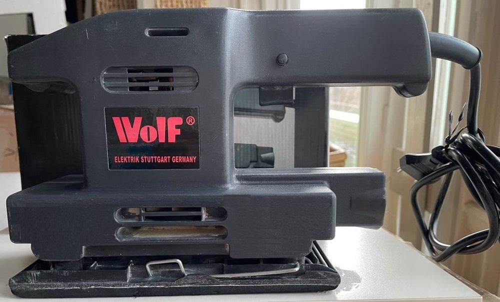 Ponceuse orbitale Wolf 20000 orbits/mn 180 Watts Bricolage