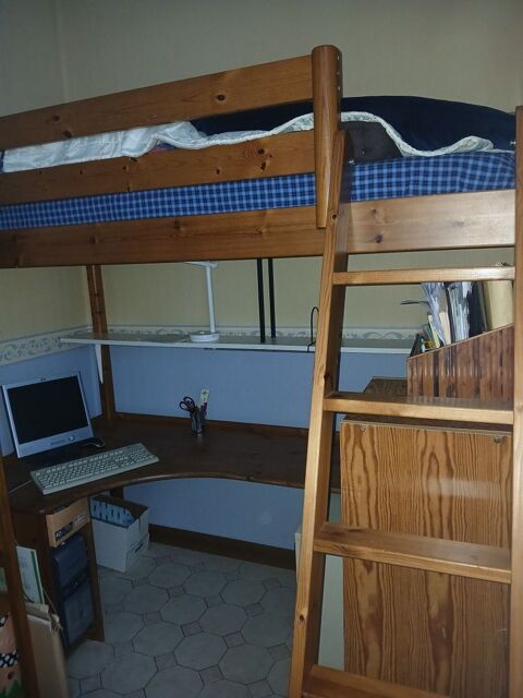LIT SURELEVE ET PLAN DE TRAVAIL BUREAU Cormeilles-en-Parisis (95)