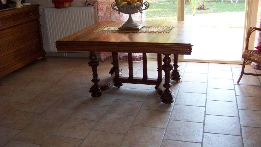 table en ch&ecirc;ne Henri ii Meubles