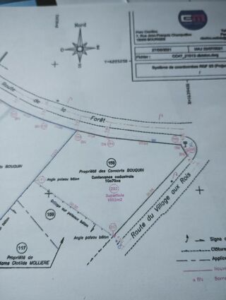  Terrain � vendre 1052 m�