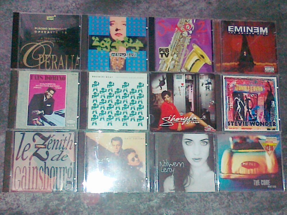 divers " Cd audio " &agrave; l'unit&eacute; Audio et hifi