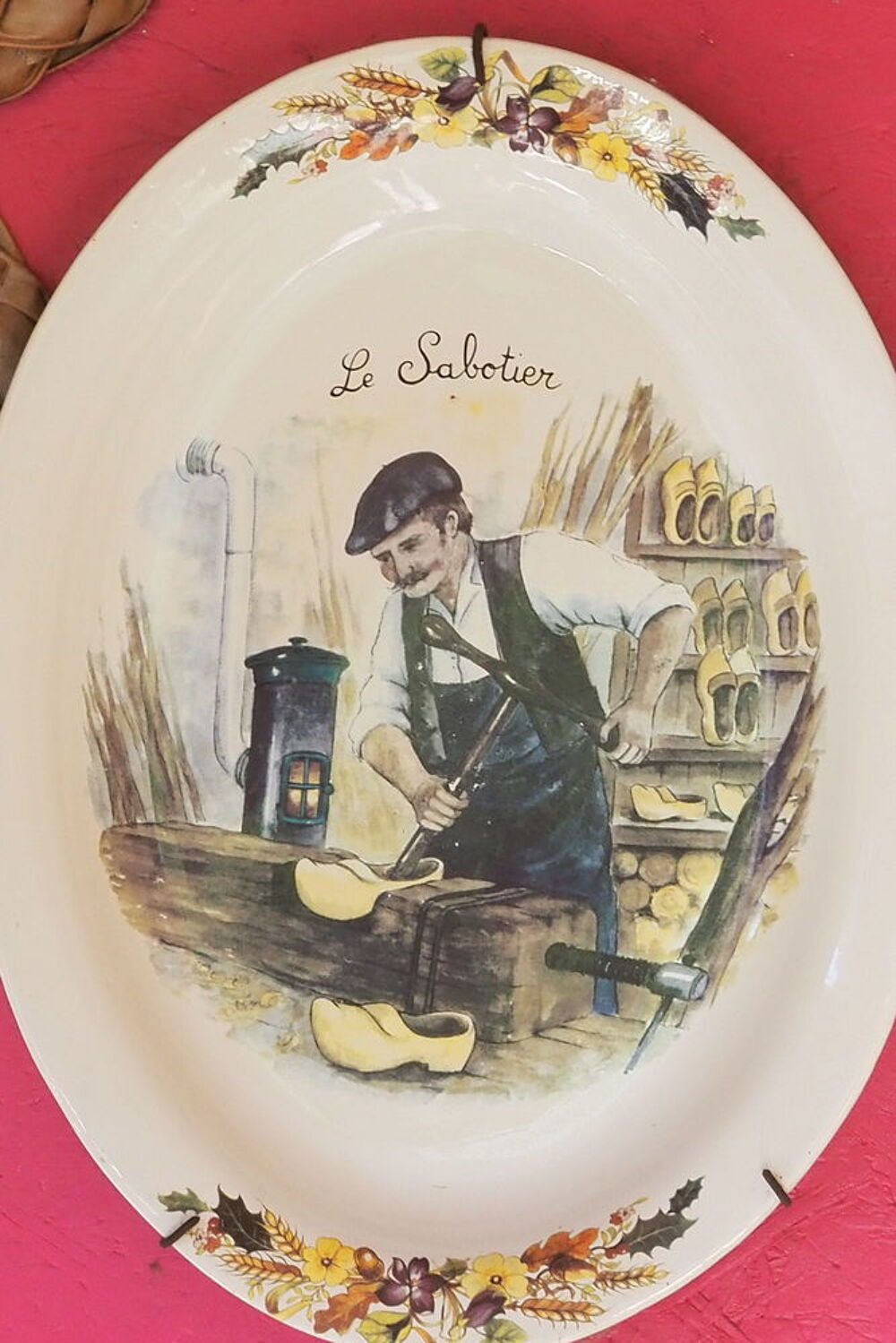 2 plats breton ovale retrait sur place Décoration