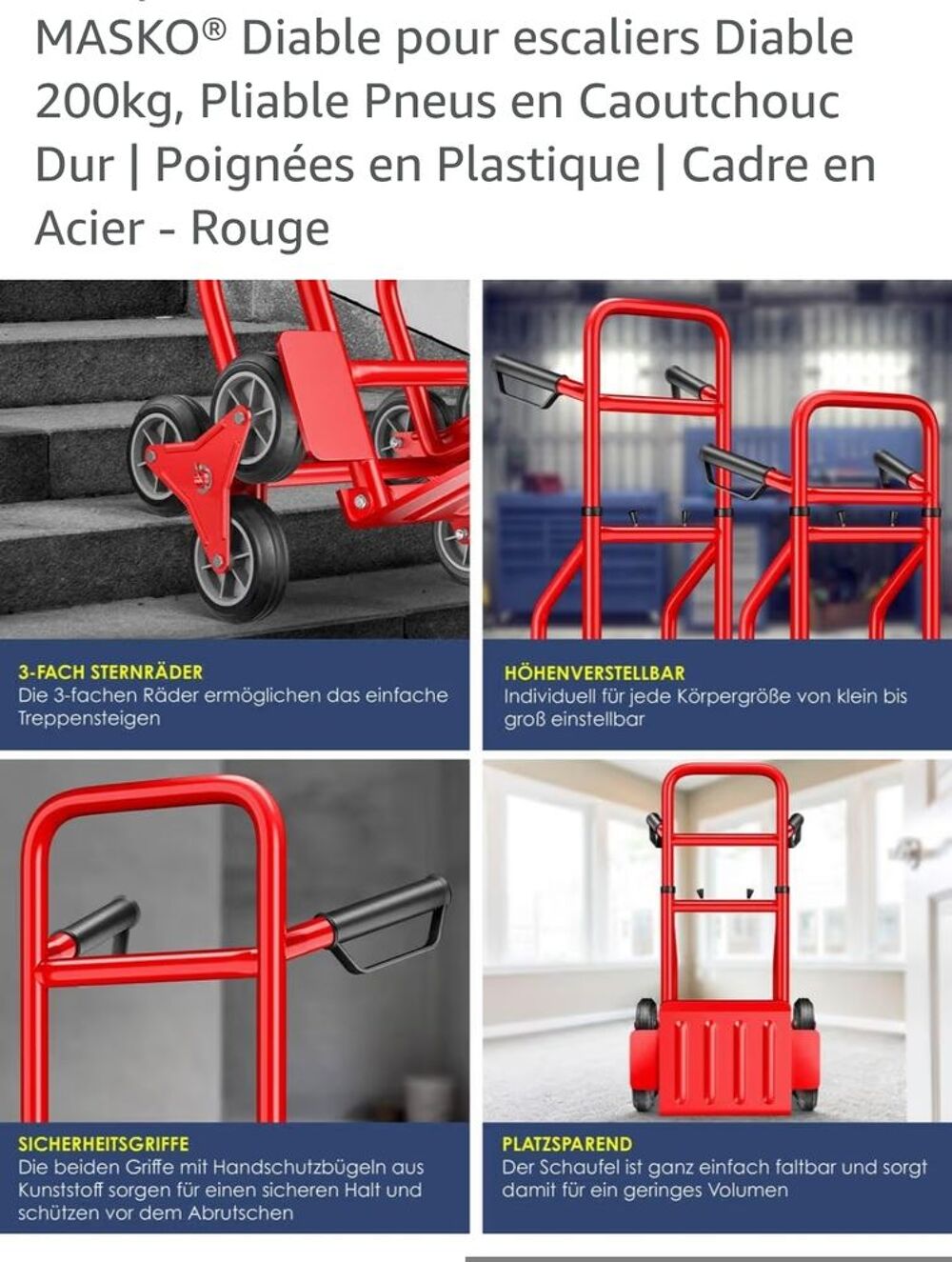 Diable &agrave; trois roues, servi une fois Bricolage