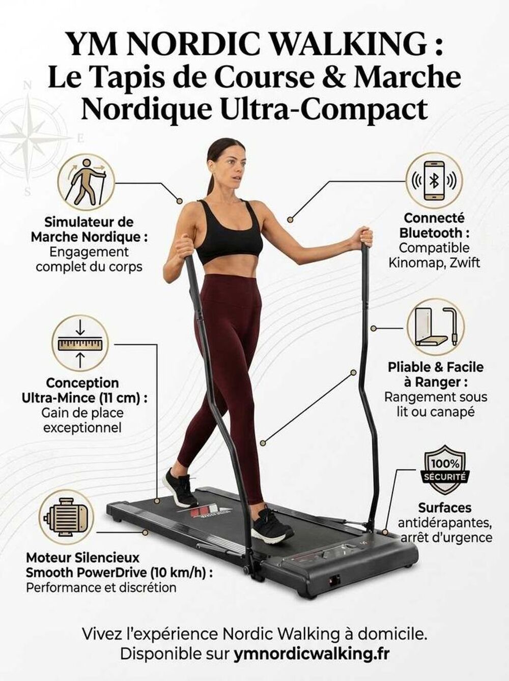 tapis de marche/ course Sports