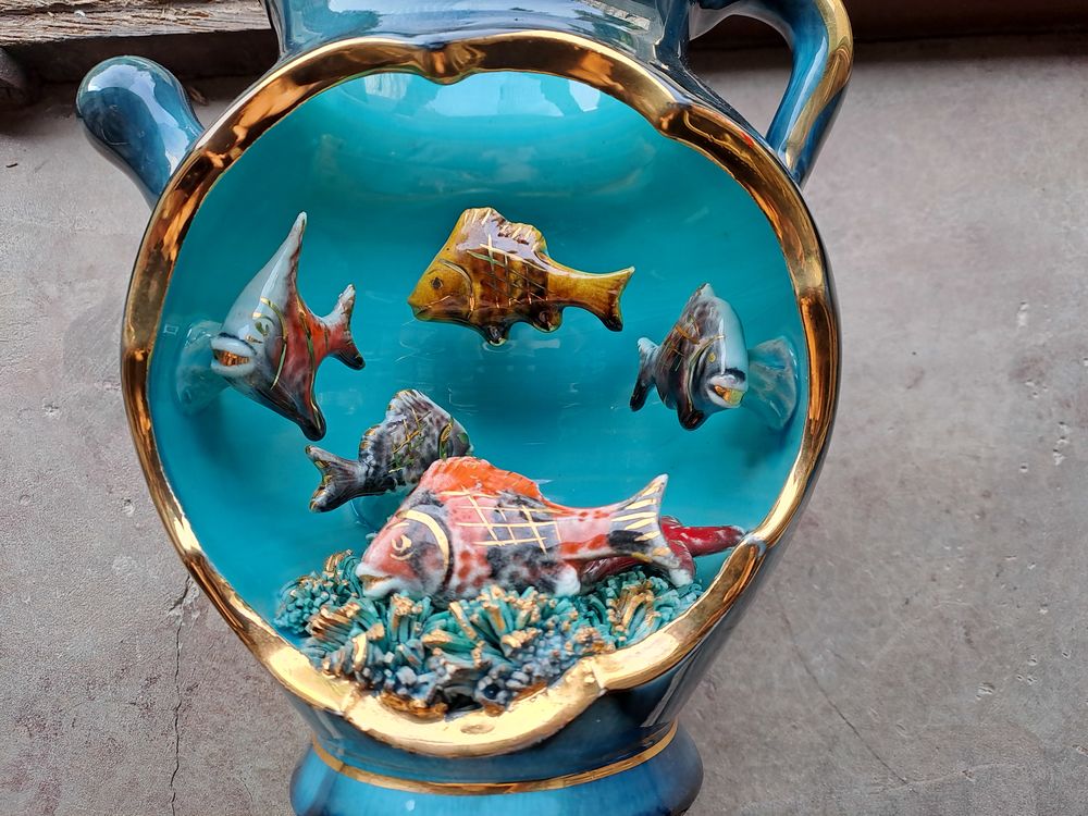 vase poisson Décoration