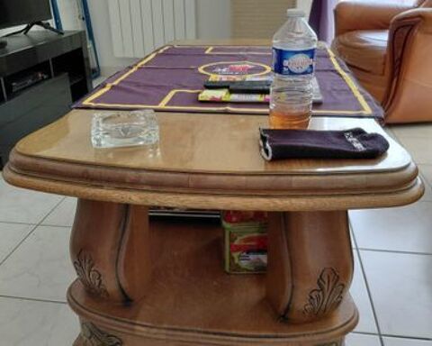 TABLE EN CHENE MASSIF TRES LOURDE Possesse (51)