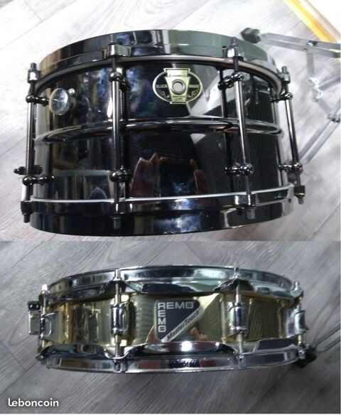 lot de 2 caisses claires, ludwug et Remo 500 Le Coudray-Montceaux (91)