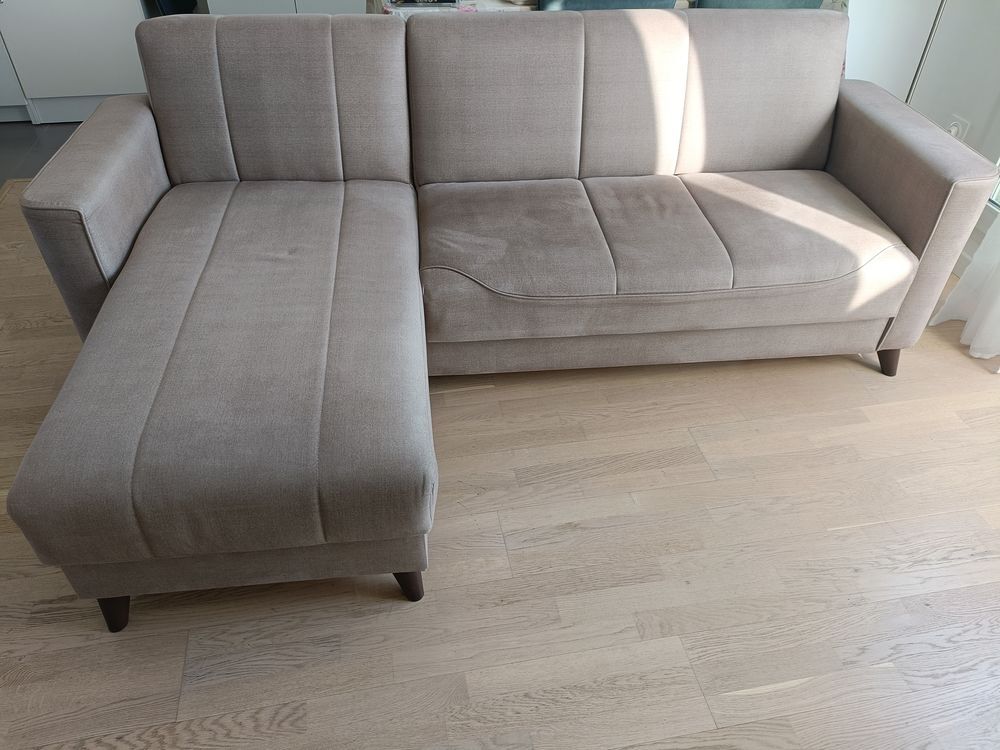 Canap&eacute; d'angle convertible avec coffre de rangement Meubles