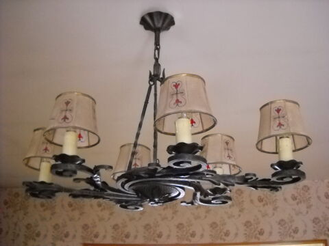 lustre en fer forg� 40 Roanne (42)