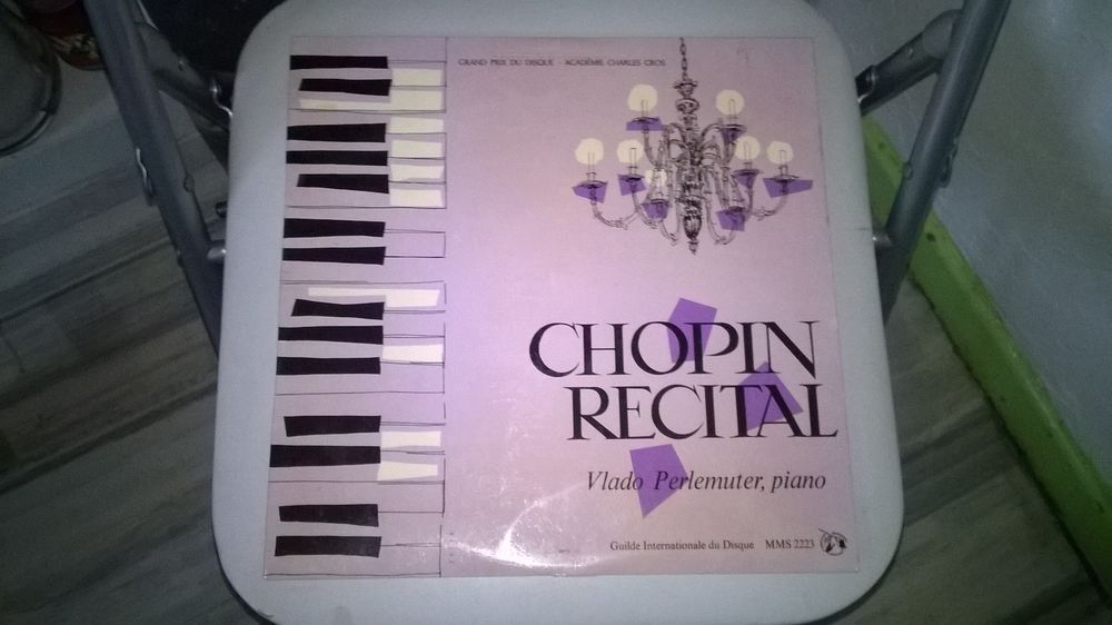 Vinyle Chopin Recital 
Vlado Perlemuter Piano
Excellent et CD et vinyles