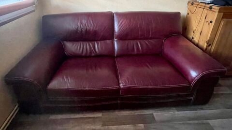 CANAPE CUIR 3 PLACES 110 Rouen (76)