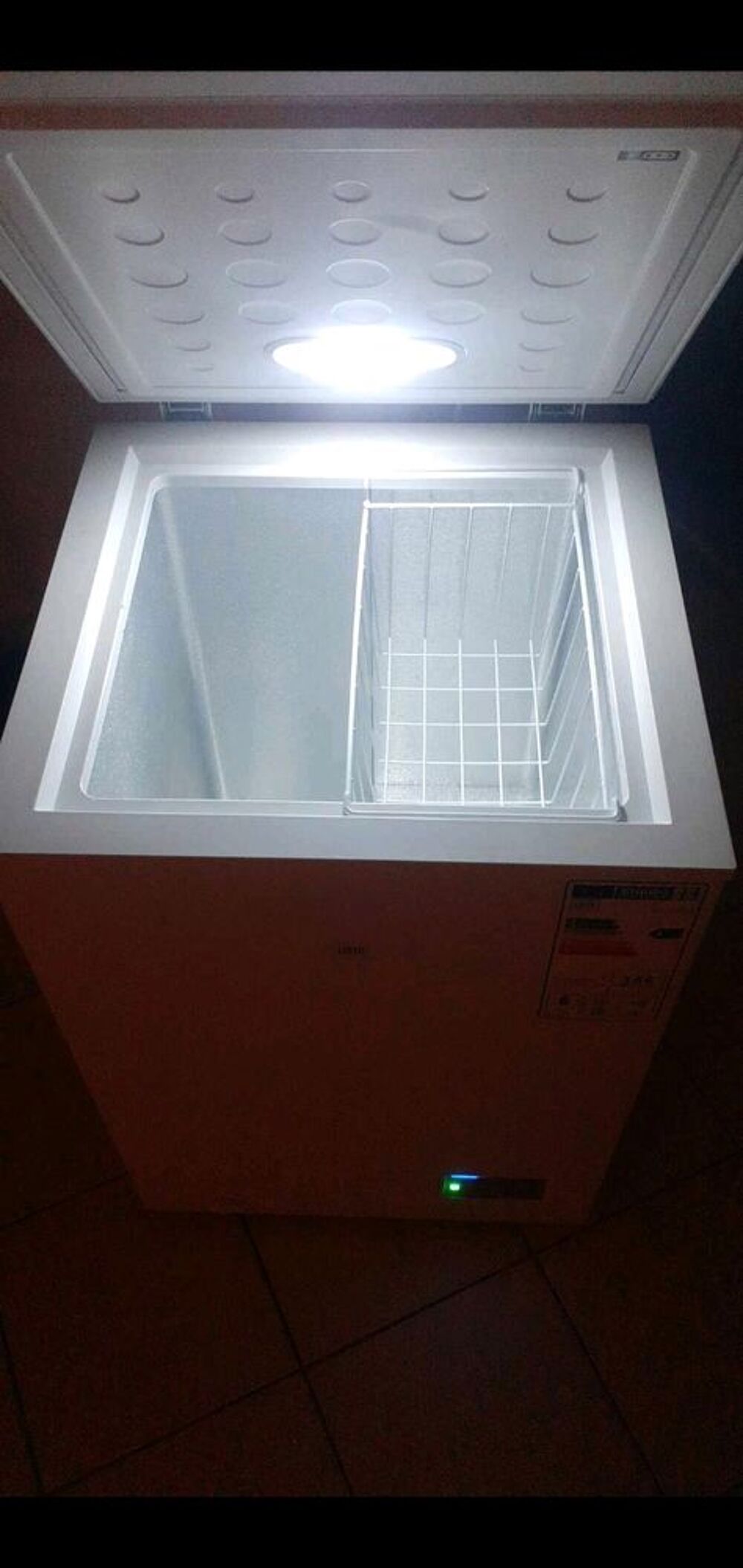 Cong&eacute;lateur coffre Listo Electroménager