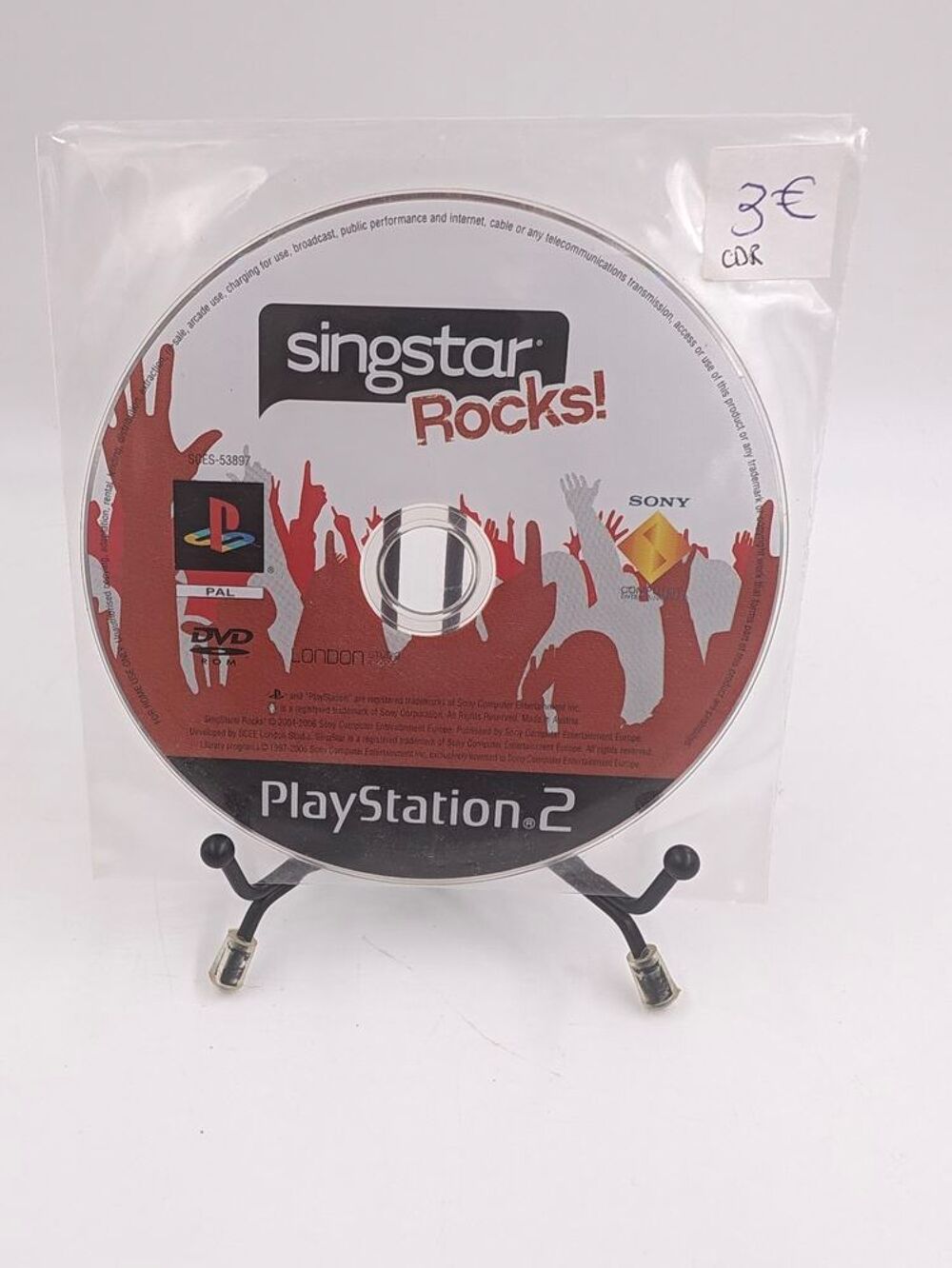 Jeu Playstation 2 Singstar Rocks ! en loose Consoles et jeux vidéos