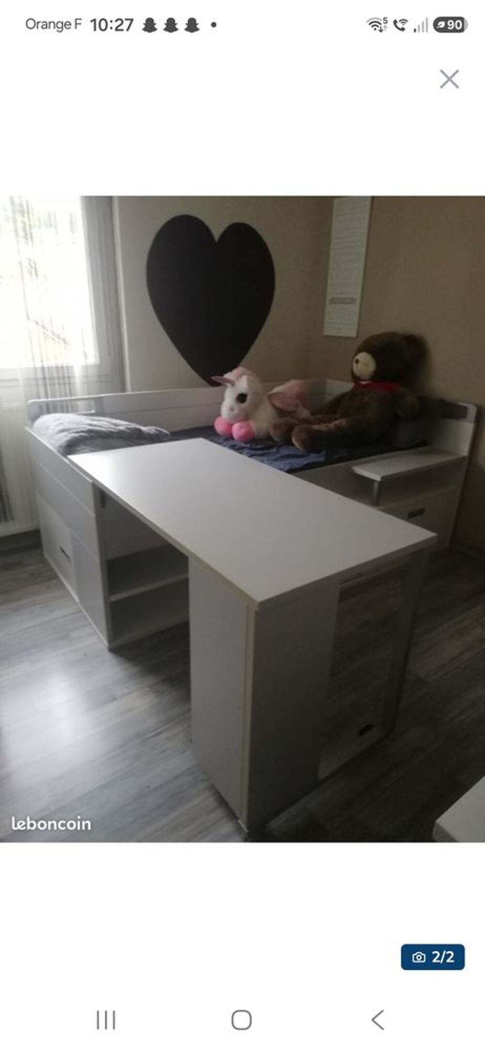 Lit bureau gautier Meubles