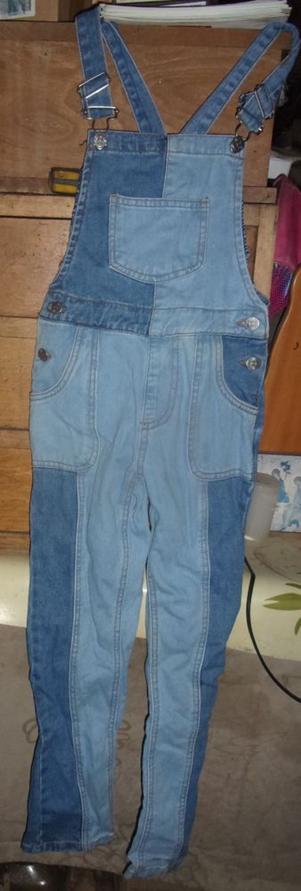 SALOPETTE JEAN'S enfant 134/140 Vêtements enfants