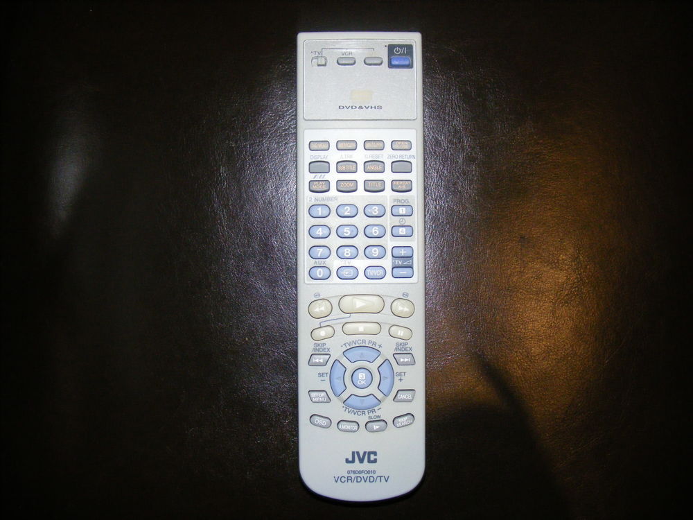t&eacute;l&eacute;commande JVC 076D0FQ010 Photos/Video/TV