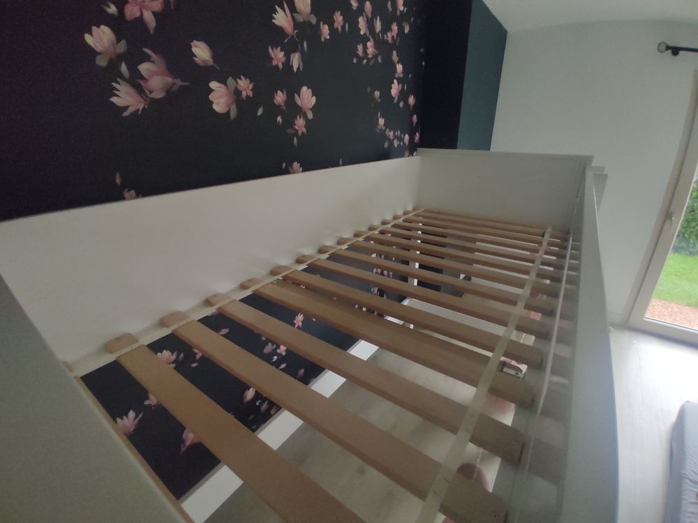 Lit Mezzanine 90x200 - Bopita - Tr&egrave;s bon &eacute;tat Meubles