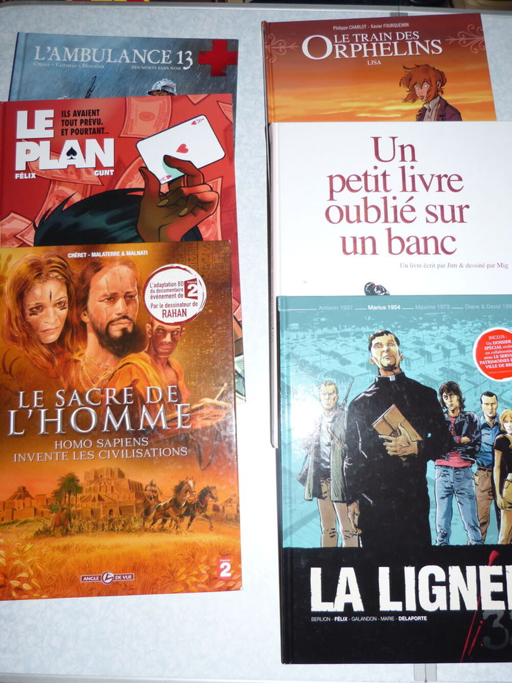  BD - &eacute;ditions GRAND ANGLE liste 1 a choisir Livres et BD