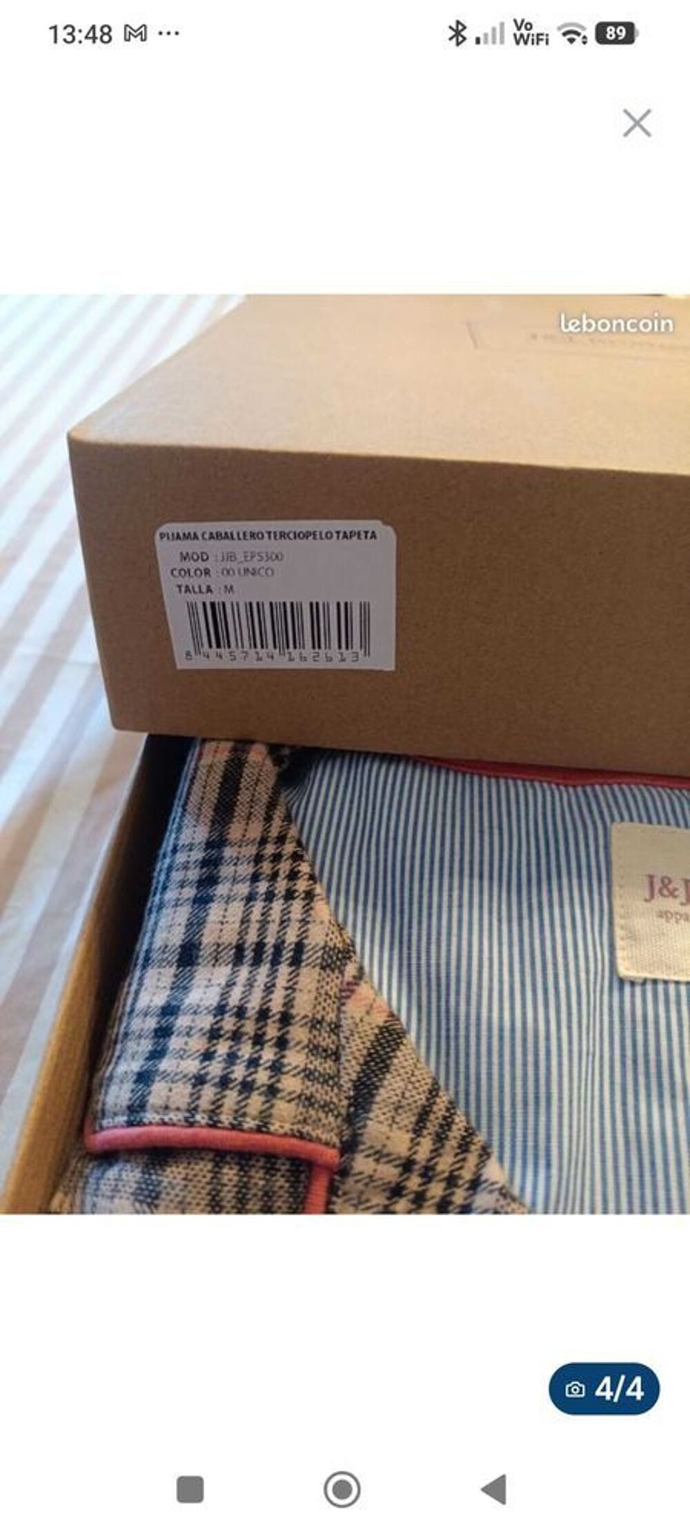 Pyjama Homme J&amp;J Brothers neuf Vêtements