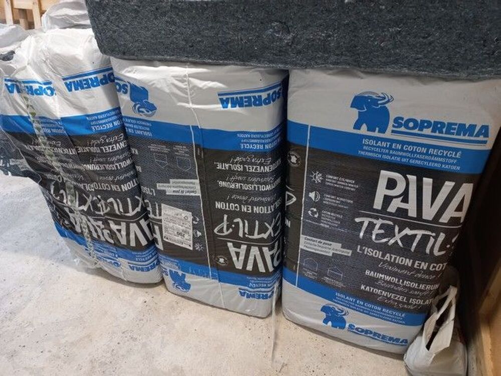 Isolant textile panneaux coton Bricolage