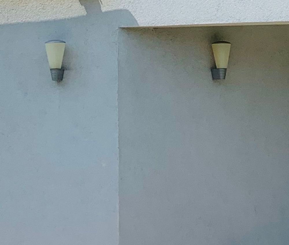 5 APPLIQUES MURALES ET 2 sur pieds, ext&eacute;rieures -design - Jardin
