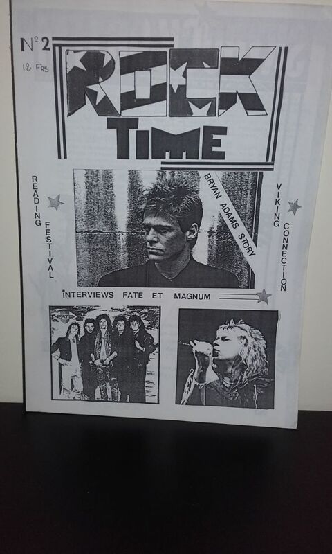 Rock Time Fanzine N2 (Broch) feat. Bryan Adams, Magnum... 35 Angers (49)