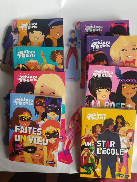LOT 8 LIVRES COLLECTION KINRA GIRLS POUR ENFANT 9 ans et +  24 Paris 20 (75)