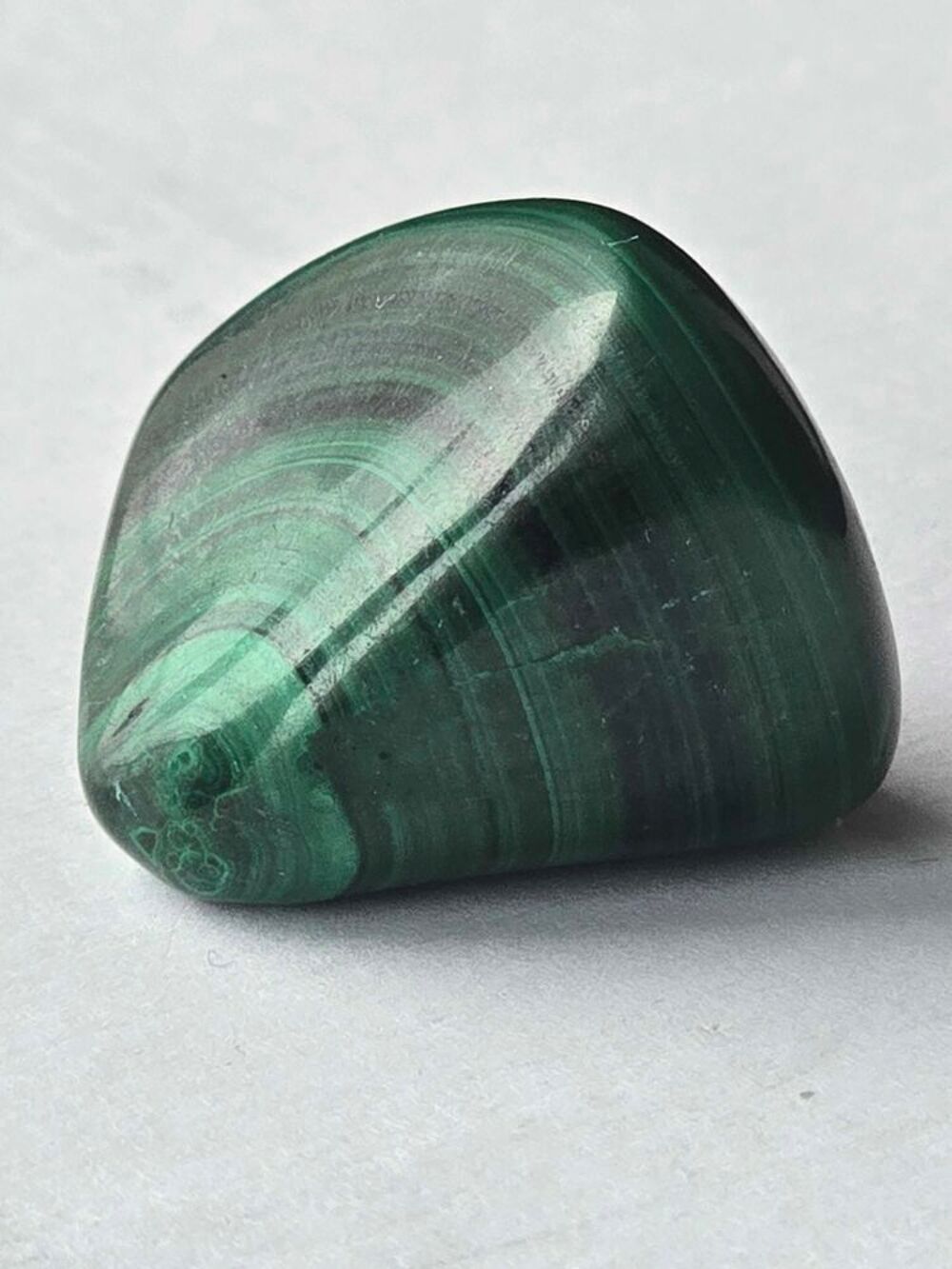 Malachite du Katanga RDC-Pierre Naturelle Roul&eacute;e 20g 