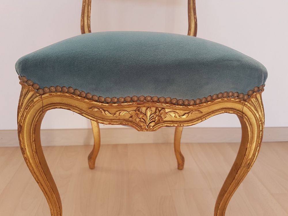 Antique : paire des chaises NAPOLEON III enfant Meubles