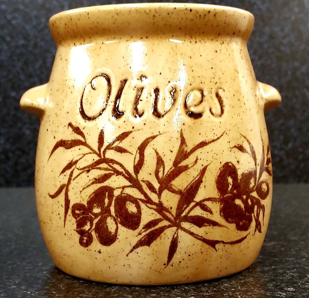 Pot &agrave; olives en gr&eacute;s 1/2L Cuisine