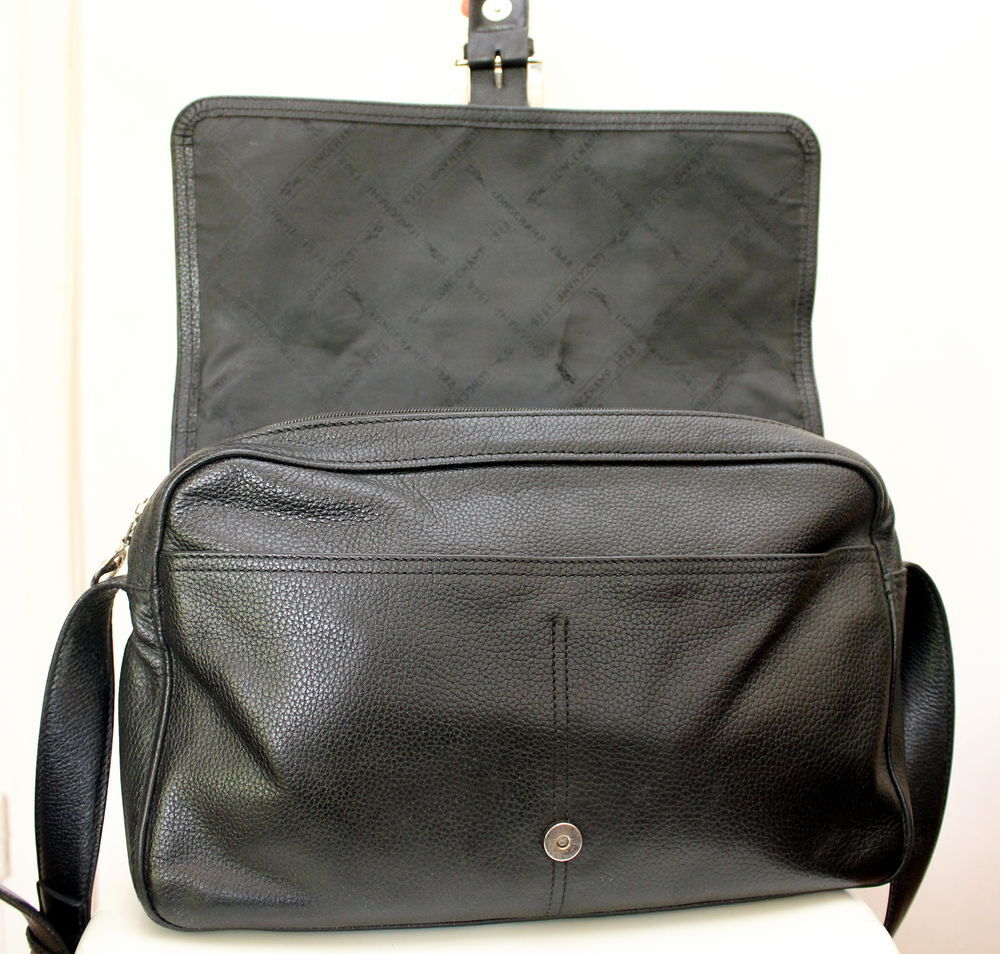 Sac cuir noir LONGCHAMP Maroquinerie