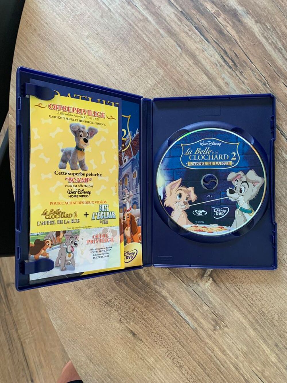 DVD Walt Disney &quot; La belle et le clochard 2 &quot; DVD et blu-ray