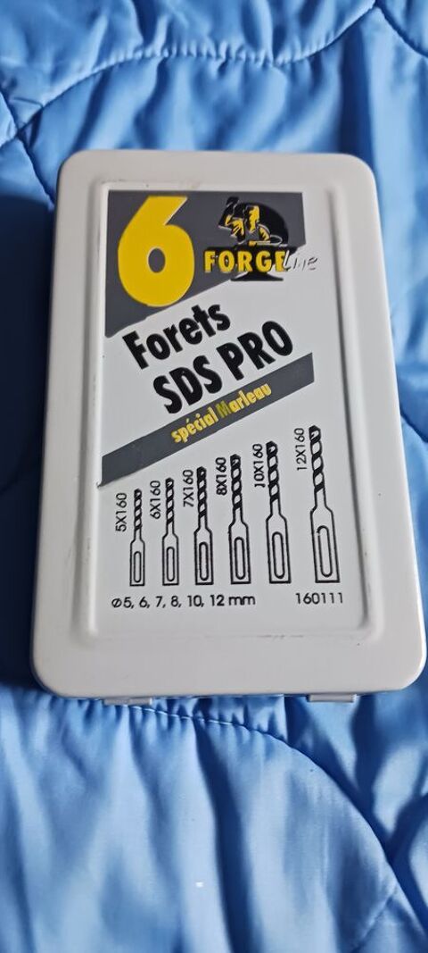6 FORETS SDS BETON PRO SPECIAL MARTEAU. 15 Frvent (62)