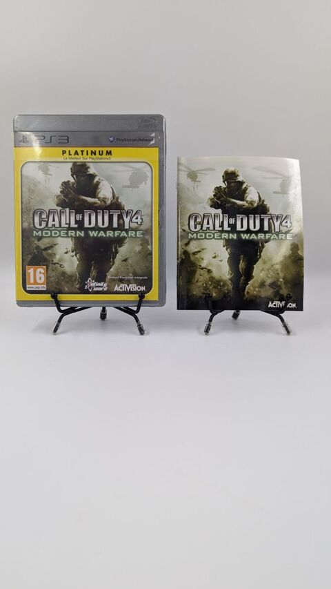 Jeu PS3 Playstation 3 call of Duty 4 Platinum 2 Vulbens (74)