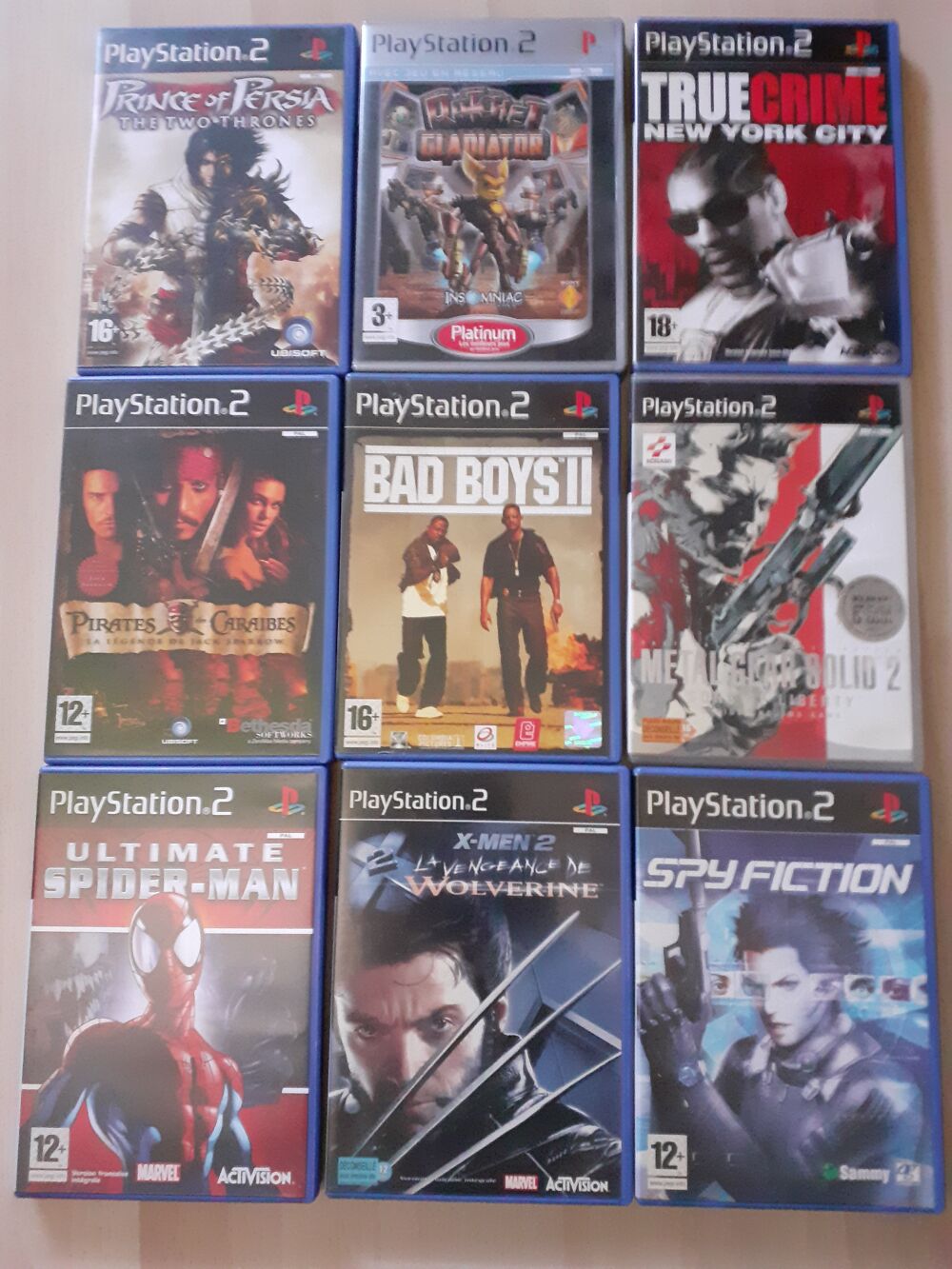 Jeux PS2 Consoles et jeux vidéos