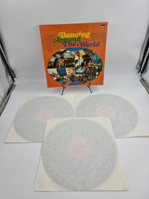 Coffret vinyle 33 tours Dancing Around the World 9 Vulbens (74)