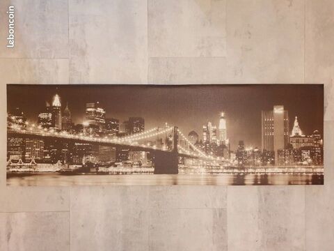 Tableau en toile marron pont de Brooklyn à New York 140/45 20 Saint-Étienne (42)