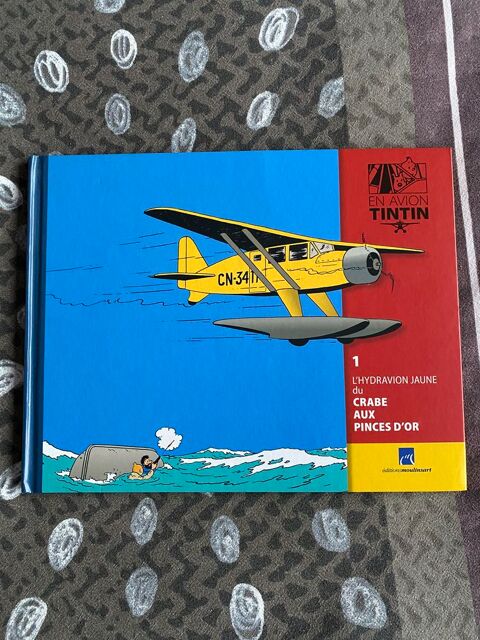 livre en avion Tintin - tome 1 8 Lempdes (63)