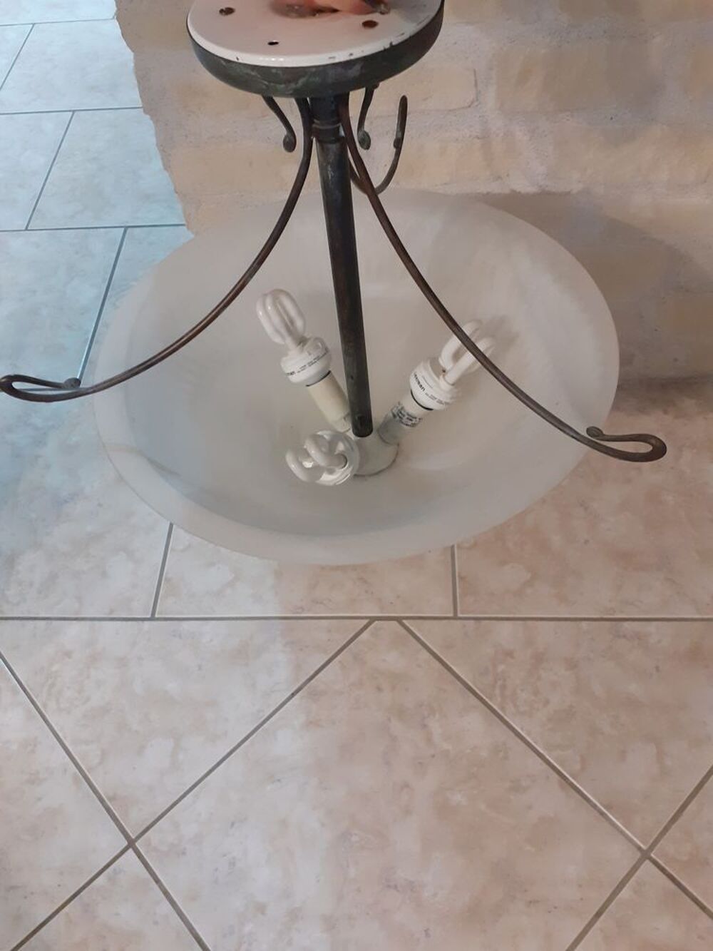 Lustre / Suspension Vasque... pour salon et/ou salle &agrave; mange Décoration
