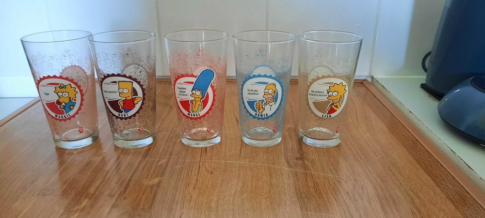 5 verres collection 