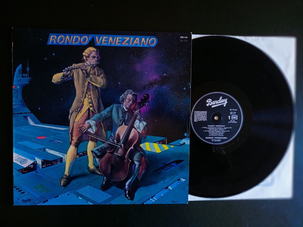 Disques vinyles 33T, Rondo' Veneziano, colombina CD et vinyles