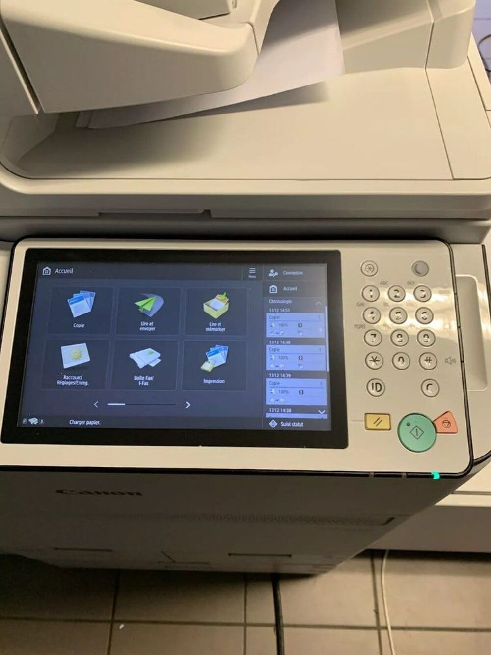 Imprimante Canon pro tres bon &eacute;tat Matériel informatique