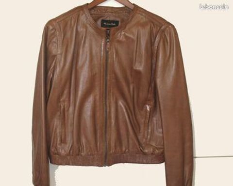 Blouson Massimo Dutti en cuir 95 Bougival (78)